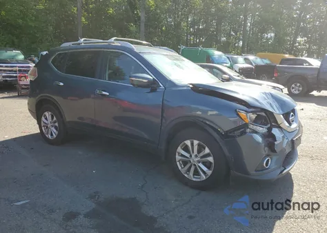 2014 Nissan Rogue S z USA, uszkodzony, nr VIN 5N1AT2MV8EC823113
